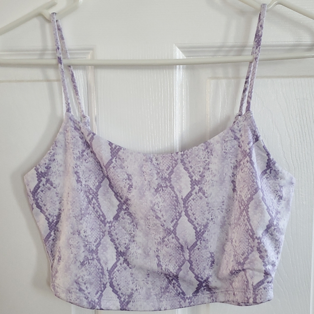Cropped tank top